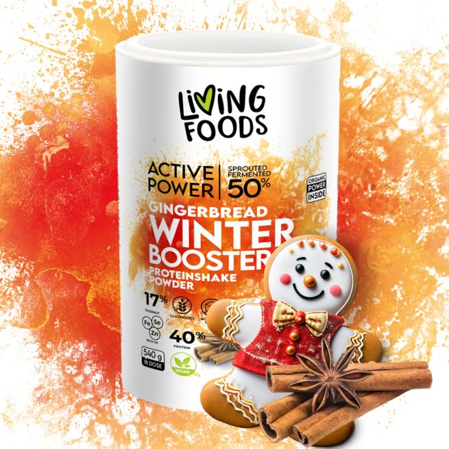 ACTIVE POWER GINGERBREAD WINTER BOOSTER PROTEINSHAKE