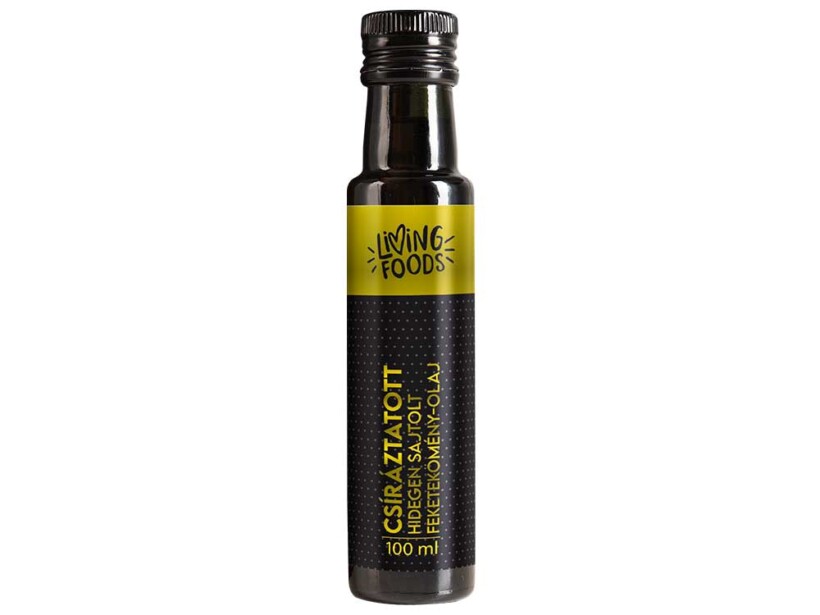 Csíráztatott hidegen sajtolt bio feketekömény olaj 100 ml
