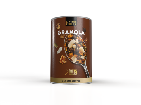 Living Foods x KHK: Active Day Őszi Fermentált Granola az Immunrendszer Támogatásáért - Csokis